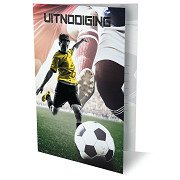 Fußball-Einladungen, 6 Stk.