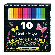 Acrylic markers, 10 pcs.