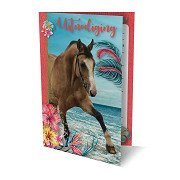 Einladungskarten Pferd, 6 Stk.