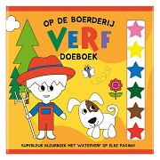 Aktivitätsbuch zum Malen auf dem Bauernhof