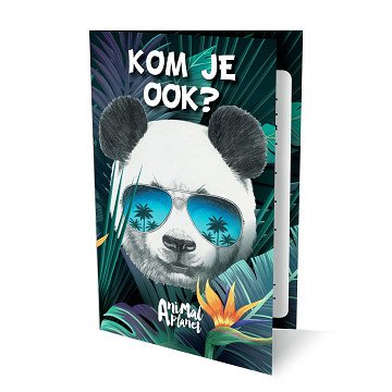 Invitations Animal Planet Panda, 6 pcs.