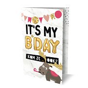 Geburtstagseinladungen, 6 Stk.