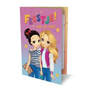 Best Friends Invitations, 6 pcs.