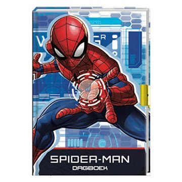 Spiderman Diary with Lock