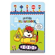 Kleurboek met Kleurpotloden - Aan het werk