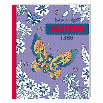 Glitter Kleurboek - Bohemian Spirit