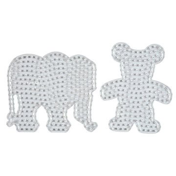 Hama Strijkkralenbord Maxi - Olifant en Beer