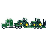 Siku 1837 Low Loader With John Deere Tractors 1:87