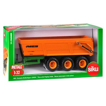 Siku 2892 Joskin 3-Wheel Trailer with Tilting Box 1:32