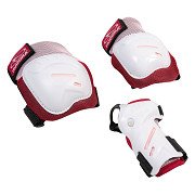 HUDORA Biomechanische Elleboog- en Kniebeschermer Set Comfort S - Roze