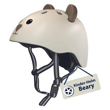 HUDORA Kinderhelm Beary Mokka - Größe 48-52