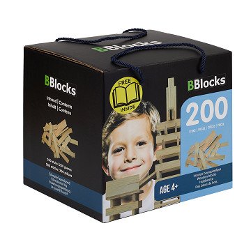BBlocks Building Planks Blank, 200pcs.