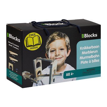 BBlocks Wooden Marble Track, 36 pcs.