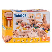 Matador Maker M108 Construction set Wood, 108 pcs,