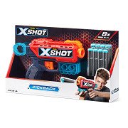 X-Shot Kickback mit 8 Darts