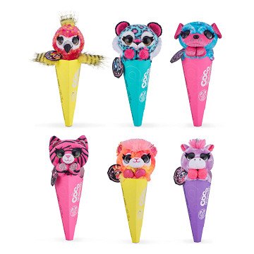 Coco Surprise Eistüte mit Neon- Plüschtier
