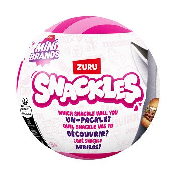 ZURU Snackles Plush Toy Surprise Ball
