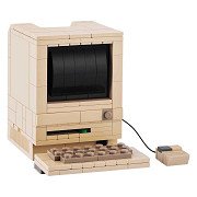 ZURU Max Premium Retro-Computer-Bausatz im Überraschungsball – 221 Teile.