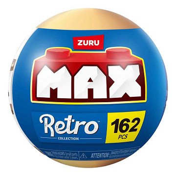 ZURU Max Premium Retro Speelautomaat Bouwset in Verrassingsbal - 162dlg.