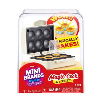 ZURU Mini Brands Cook Kitchen Cupcake Iron