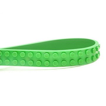 Mayka Block Tape Light Green, 2-studs 1 meter