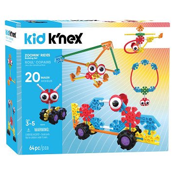 Kid K'NEX Bouwset - Zoomin' Rides