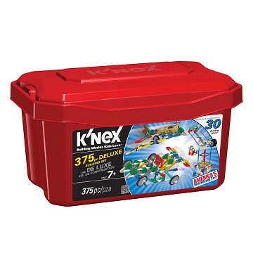 K'Nex Building Box Deluxe, 375 pcs