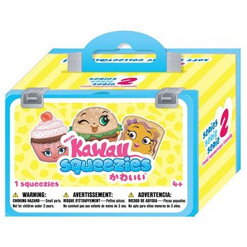 Kawaii Squeezies Food Keychain