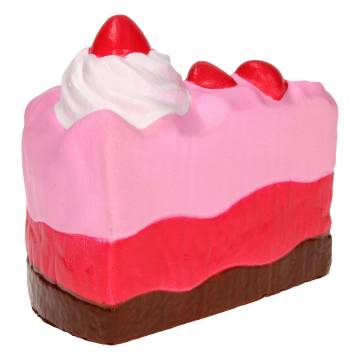 Soft'n Slo Squishies - Cherry Cake Slice