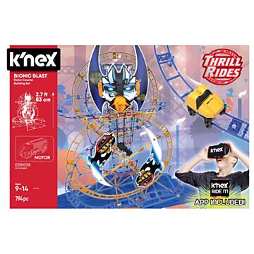 K'Nex Bionic Blast Rollercoaster Bouwset, 809dlg.