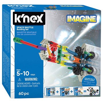 K'Nex Baukasten – Space Shuttle, 60 Teile.