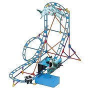 K Nex Thrill Rides Shark Attack Coaster 170pcs Thimble Toys