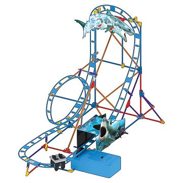 K'Nex Thrill Rides - Shark Attack Coaster, 170dlg