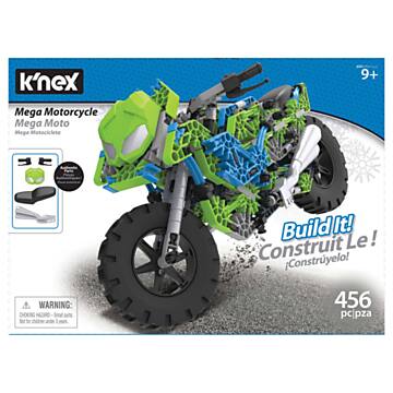 K'Nex Mega Motorcycle Construction Set, 456pcs.