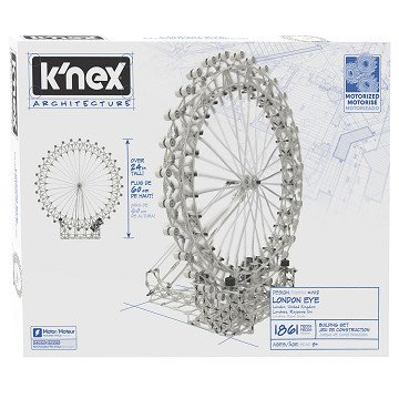 K'Nex Architektur-Baukasten – London Eye, 1861-teilig.