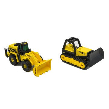 Tonka -Kombipaket – Bulldozer und Frontlader