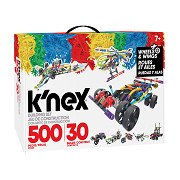 K'Nex Bouwset Wings & Wheels 30 Modellen, 500dlg.