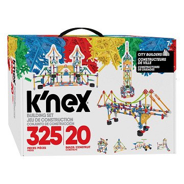 K'Nex Classic City Builders 20 Modellen, 325dlg.