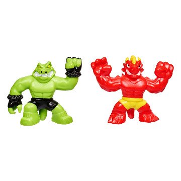 Goo Jit Zu Minis Versus Superheroes Set