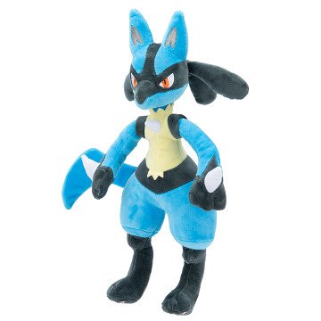 Pokémon- Plüschtier Lucario, 30 cm.