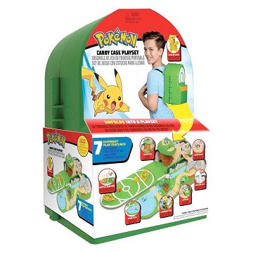 Pokémon Playset Backpack with Pikachu figure