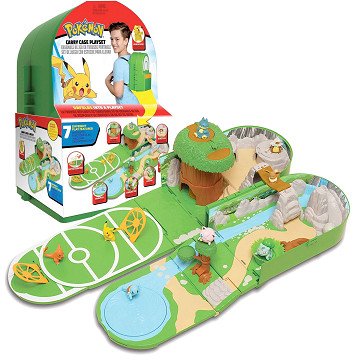 Pokémon Playset Backpack with Pikachu figure