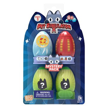 Pet Simulator Minifigure 4-Pack