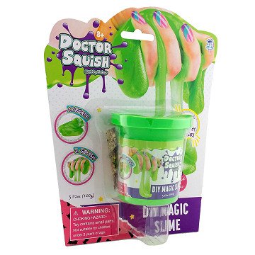 Doctor Squish Slime - Green, 100 grams