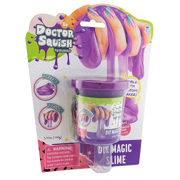 Doctor Squish Slime - Purple, 100 grams