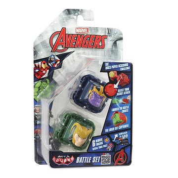 Battle Cubes Avengers Thanos vs Loki Playset