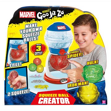 Goo Jit Zu Marvel Creator Maak je eigen Squeeze Bal Set