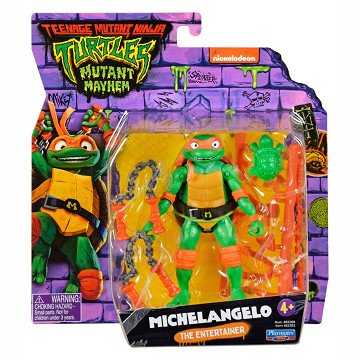 Teenage Mutant Ninja Turtles Playing Figure - Michelangelo the Entertainer