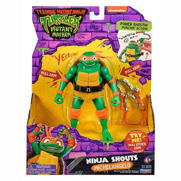 Teenage Mutant Ninja Turtles Ninja Shouts Figure - Michelangelo