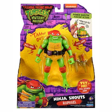 Teenage Mutant Ninja Turtles Ninja Shouts Figure - Raphael